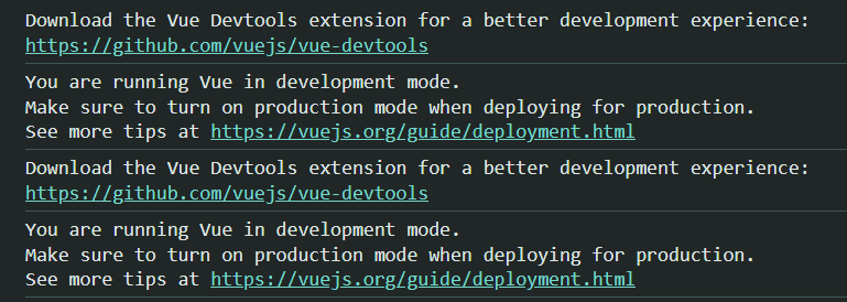 Dev mode enabled on production