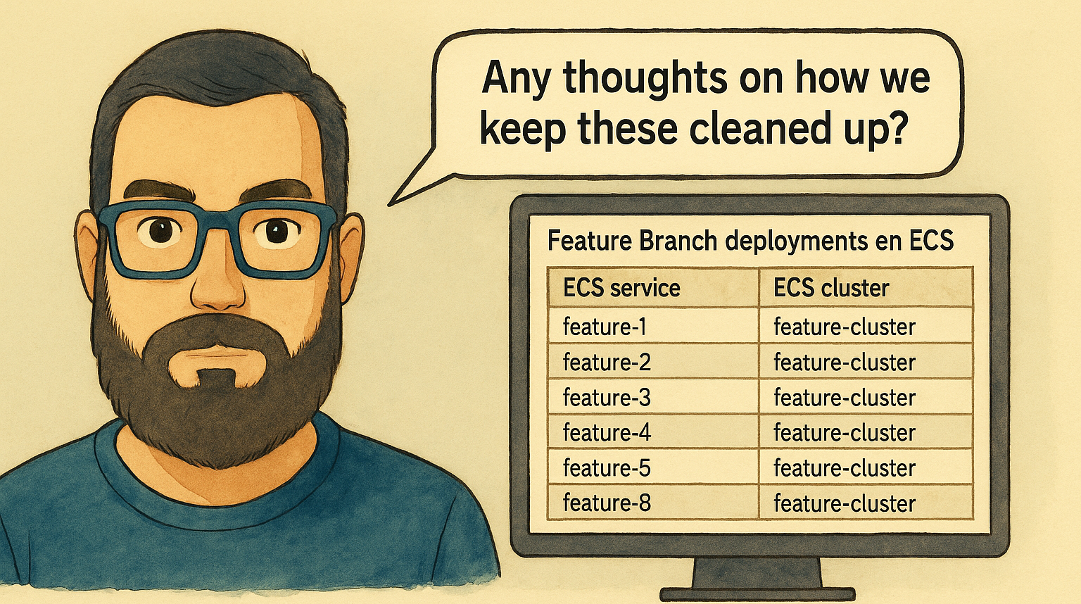 Savings over $3,600 by Scheduling Feature Branch environments removal