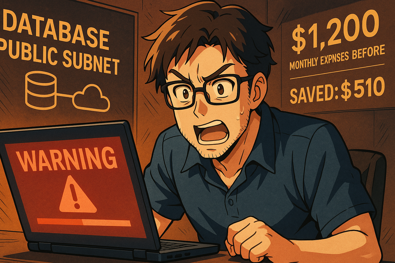 $6,120 in savings by moving a database to the private subnet